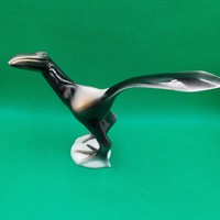 Imre Schrammel magpie figure from Hólloháza