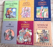 Népek Meséi könyvsorozat : afrikai, japán, görög, ír, indiai és hegyi népek meséi