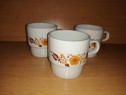 Retro lowland porcelain mug 3 pcs in one (20/d)