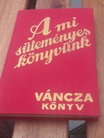 Antique confectionery Váncza recipe book, 