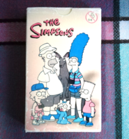 Retro black peter card game - the simpsons -