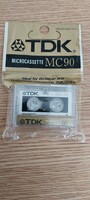 Tdk microcassette mc 90 - unopened -