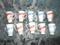 10 becher liqueur (carlsbad) short-drink liqueur glasses -600/pc