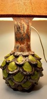 Huge ceramic vintage marked lamp negotiable art deco design