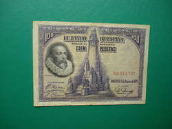 Spain 100 pesetas 1928