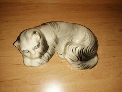 Russian porcelain kitten cat figure (po-1)