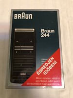 Braun 244 villanyborotva