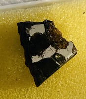 Seymchan meteorite slice, Russian pallasite, meteorite, pallasite