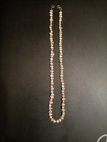 Real pearl necklace with 585 gold clasp