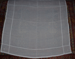 Indian batiste tablecloth
