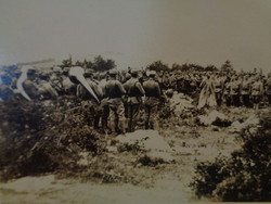 I. vh.  magasrangú , katona  temetése