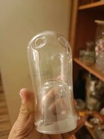 Antik fújt üveg bura
