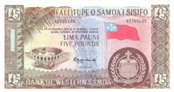 Nyugat-Szamoa 5 Font 2020 UNC