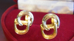 Christian dior, gold-plated cufflinks