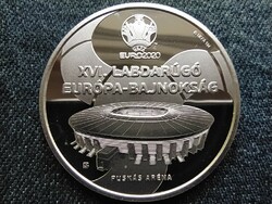xvi. UEFA European Football Championship .925 Silver HUF 10,000 2021 bp pp (id63960)