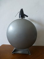 Old retro large industrial mid century soda siphon