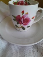 Rózsás teás  csésze
