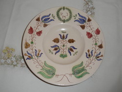Hungarian ceramic wall plate