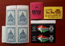 Postatiszta levélzáró bélyegek