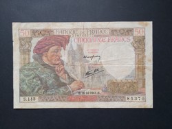 Franciaország 50 Francs 1941 F-