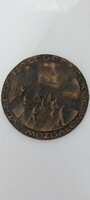 Bronze plaque accident-free driving in original case