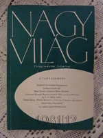 Nagyvilág - world literature magazine - 1981