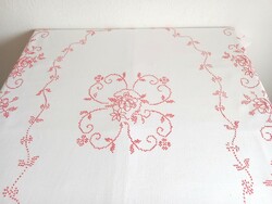 Retro embroidered tablecloth, cotton tablecloth