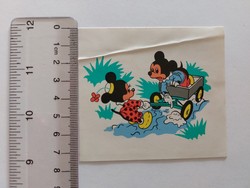 Retro sticker mickey mouse
