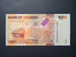 Uganda 1000 shillings 2010 oz