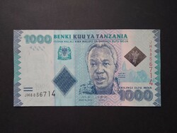Tanzania 1000 shilingi 2019 unc