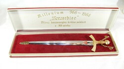 Lengyel királyi koronázási kard - Replika - 26 cm