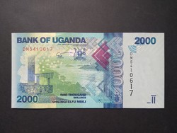 Uganda 2000 Shillings 2021 Unc