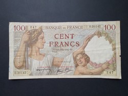 France 100 francs 1941 f-