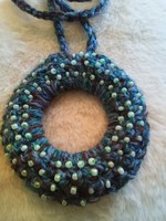 Crochet necklace