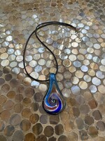 Murano glass pendant necklace