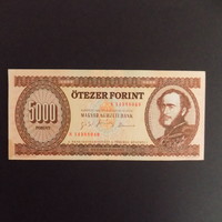 5000 forint 1995. VF! "K" Ritka!