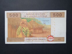 Közép-afrikai Államok 500 Francs 2002 XF+