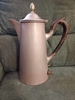 Berndorf antique tin-nickel kettle 30 cm high