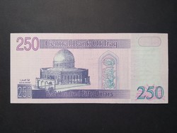 Irak 250 Dinars 2002 Unc