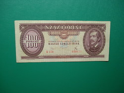 Ropogós 100 forint 1975  alacsonyabb sorszám! 000671  A