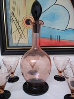 ART Deco Simon Gates Orrefors italos üveg készlet