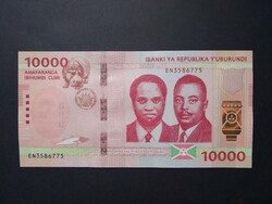 Burundi 10000 Francs 2022 Unc