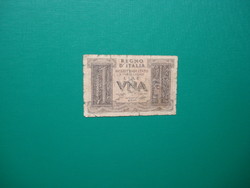 Italy 1 lira 1944