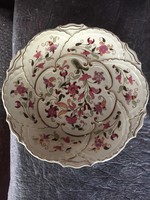 Zsolnay bowl, wall bowl - 30 cm diameter ii.- Big bowl from Zsolnay (nhc)