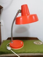 Retro Szarvasi fém asztali lámpa
