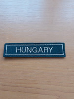 Mh embroidered Hungarian velcro #