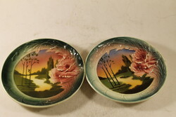 Pair of Körmöcbánya majolica plates 356