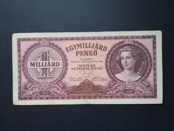 Magyarország 1 milliárd Pengő 1946 VF