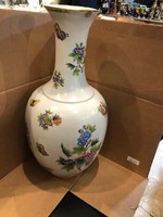 Herend porcelain vase, Victoria pattern, 50 cm high.