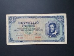 Magyarország 1 millió Pengő 1945 F